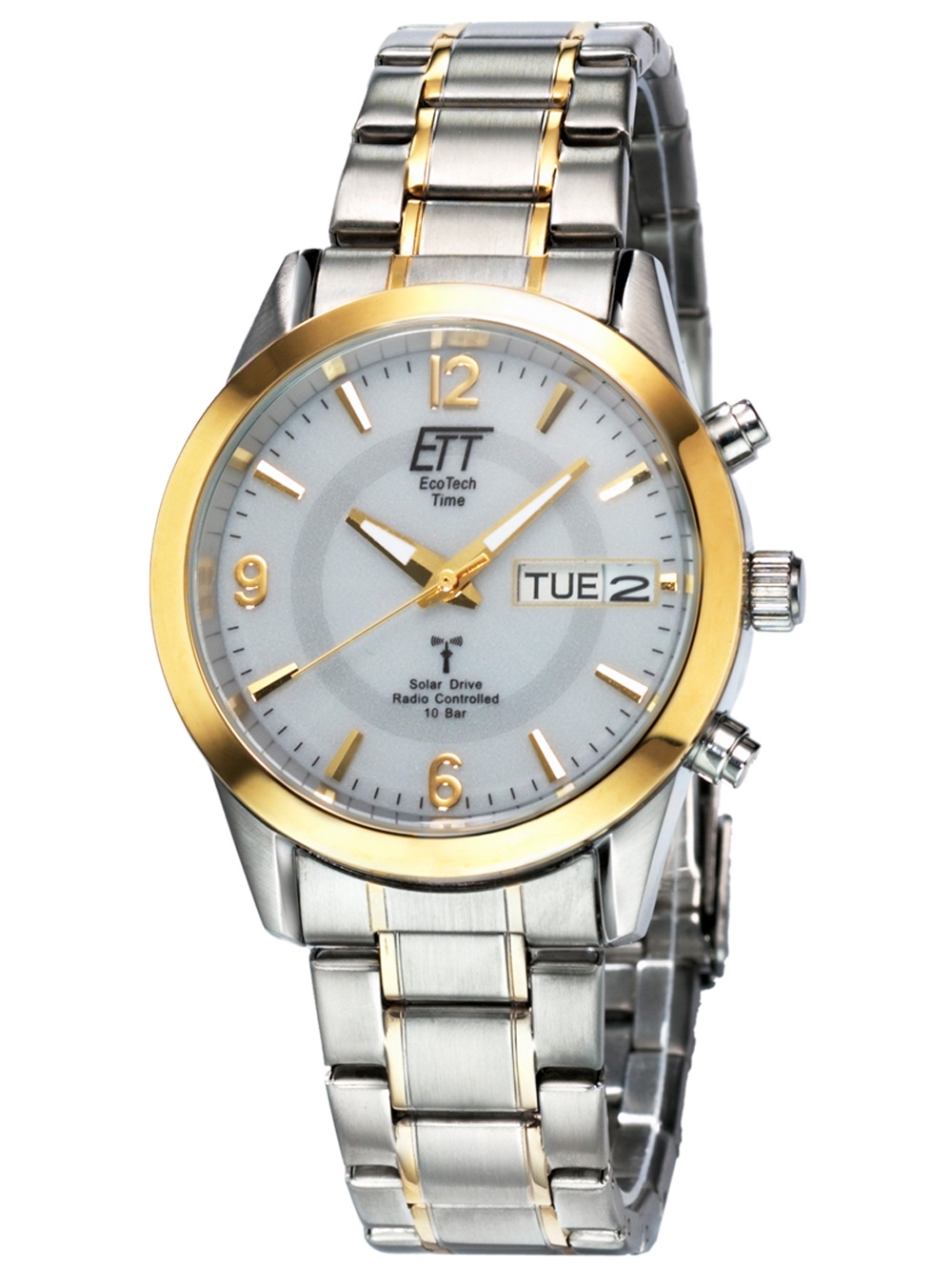 Наручные часы золотистые + серебристые Eco Tech Time в Rozetka™ - широкий  выбор, доступные цены, доставка по Украине | Купить наручные часы онлайн