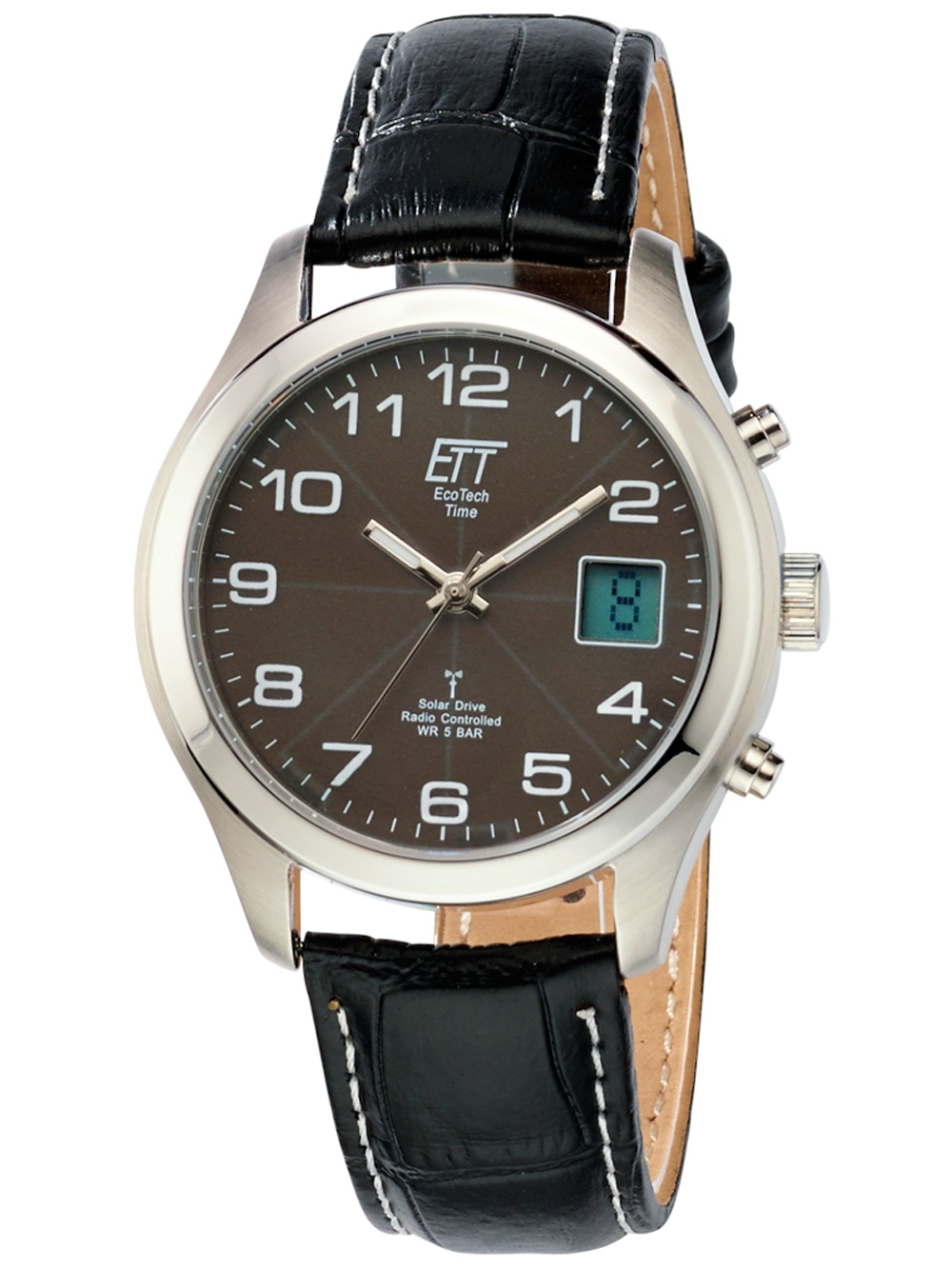 

Часы ETT EGS-11330-50L Solar Drive Funk Basic Herren 39mm 5ATM