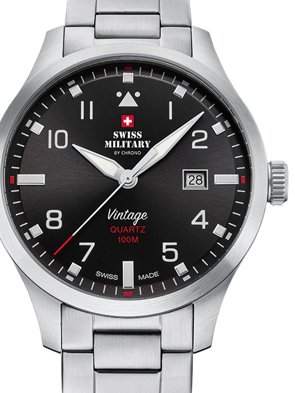 

Часы Swiss Military SM34078.01 Herren 43mm 10ATM
