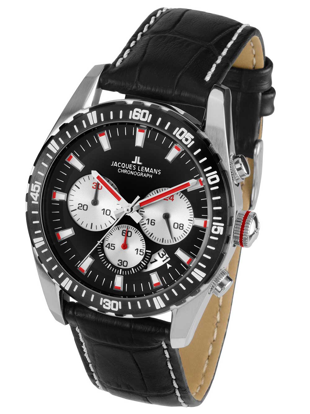 

Часы Jacques Lemans 1-1801C Liverpool Herren Chrono 41mm 10ATM