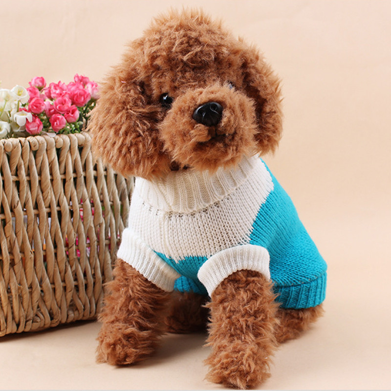 

Свитер для собак Taotaopets 357704 Blue L повседневный (F_6217-20596)