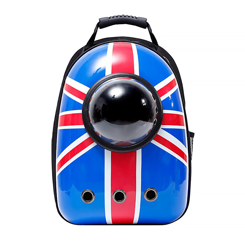 

Рюкзак-переноска для кошек Taotaopets Window Britain Flag кошек собак с иллюминатором (F_5534-17639)