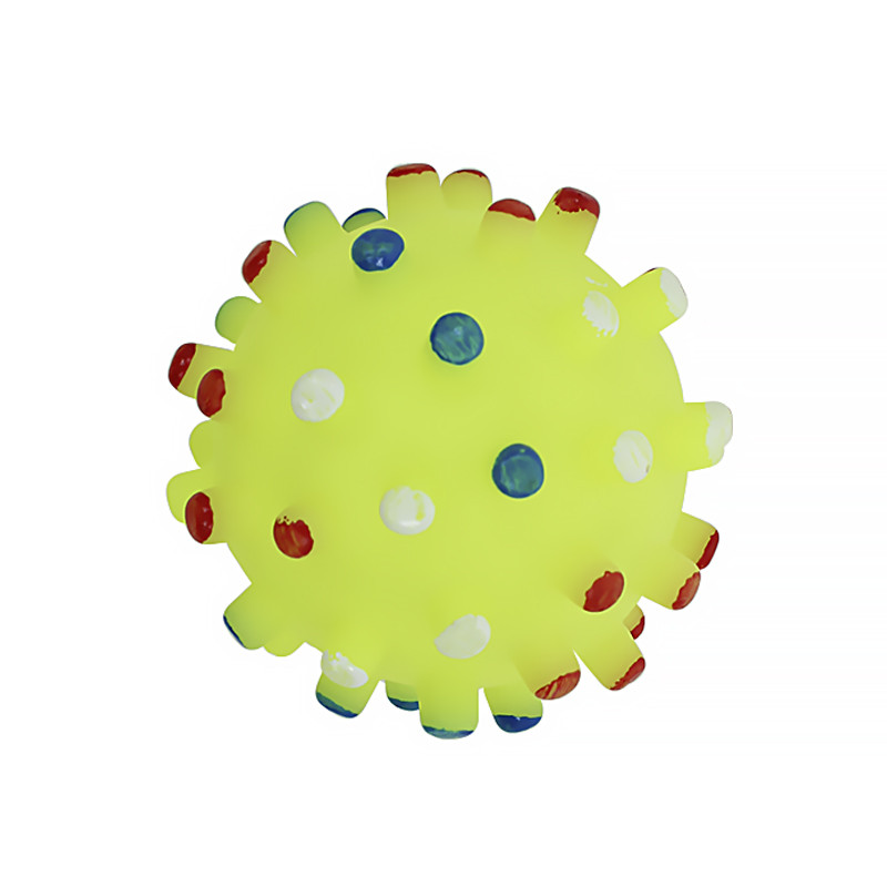 

Игрушка мяч для собак Taotaopets 6,5см 065529 Yellow с пищалкой (F_5532-17567)