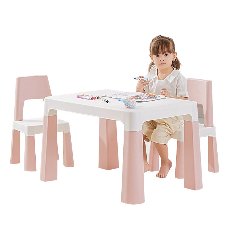 

Столик детский и стульчики Bestbaby BS-8817 Pink игровой стол для детского сада дома рисования (F_7086-23721)