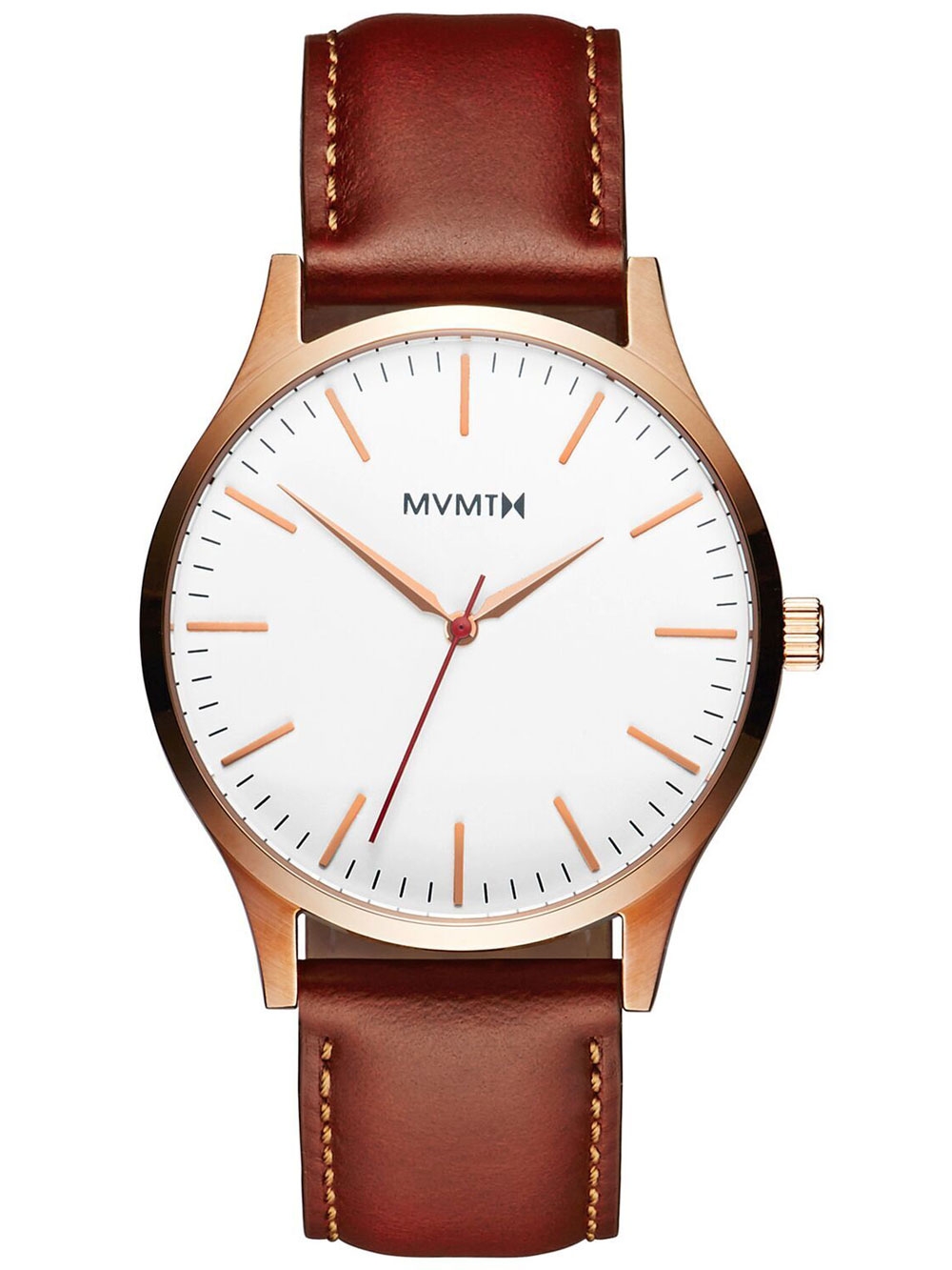 

Часы MVMT MT01-WBR 40 Series Rose Золотой Natural Tan Herren 40mm 3ATM