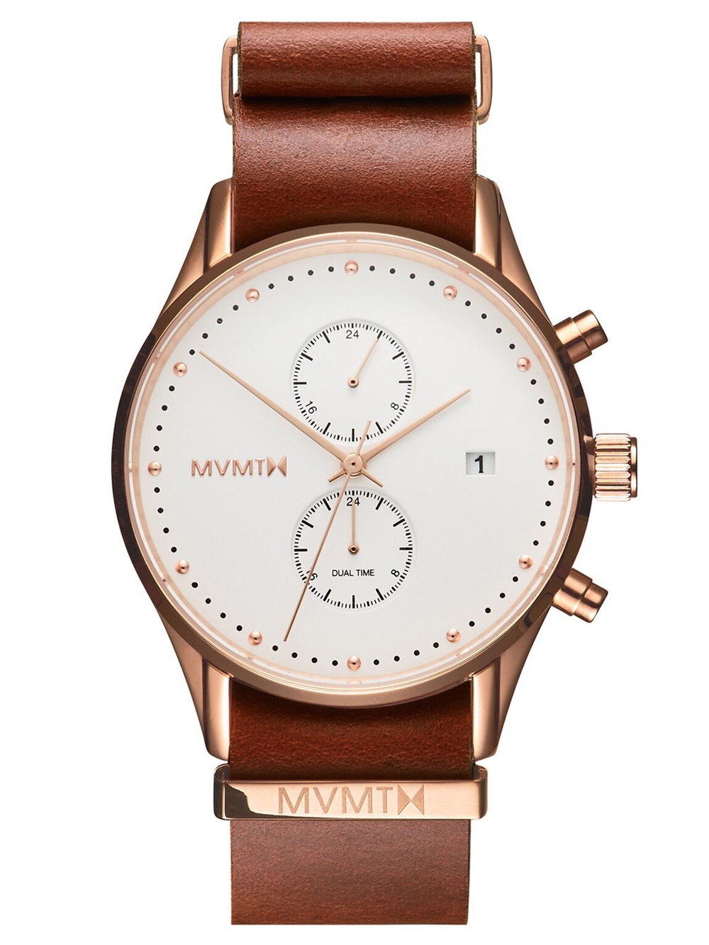 

Часы MVMT MV01-RGNA2 Voyager Rosewood Herren 42mm 10ATM