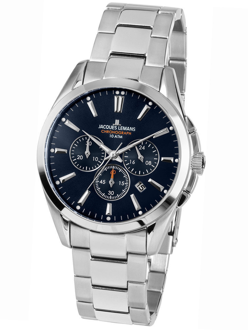 

Часы Jacques Lemans 1-1945E Derby Chronograph 43mm 10ATM