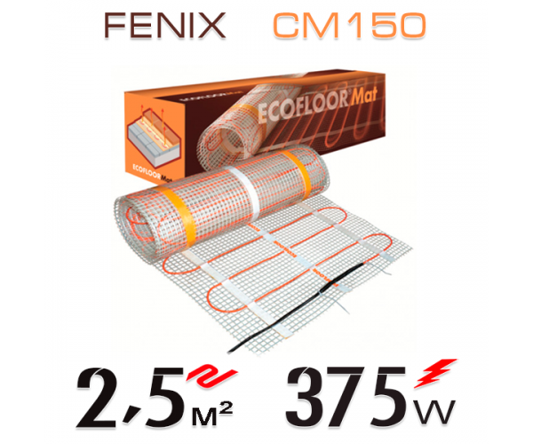 

Нагревательный мат Fenix ​​CM 150 Вт / м - 2,5 кв.м