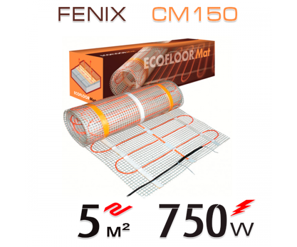 

Нагревательный мат Fenix ​​CM 150 Вт / м - 5 кв.м