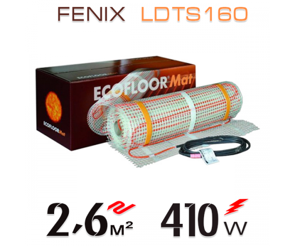 

Нагревательный мат Fenix ​​LDTS 160 Вт / м - 2,6 кв.м