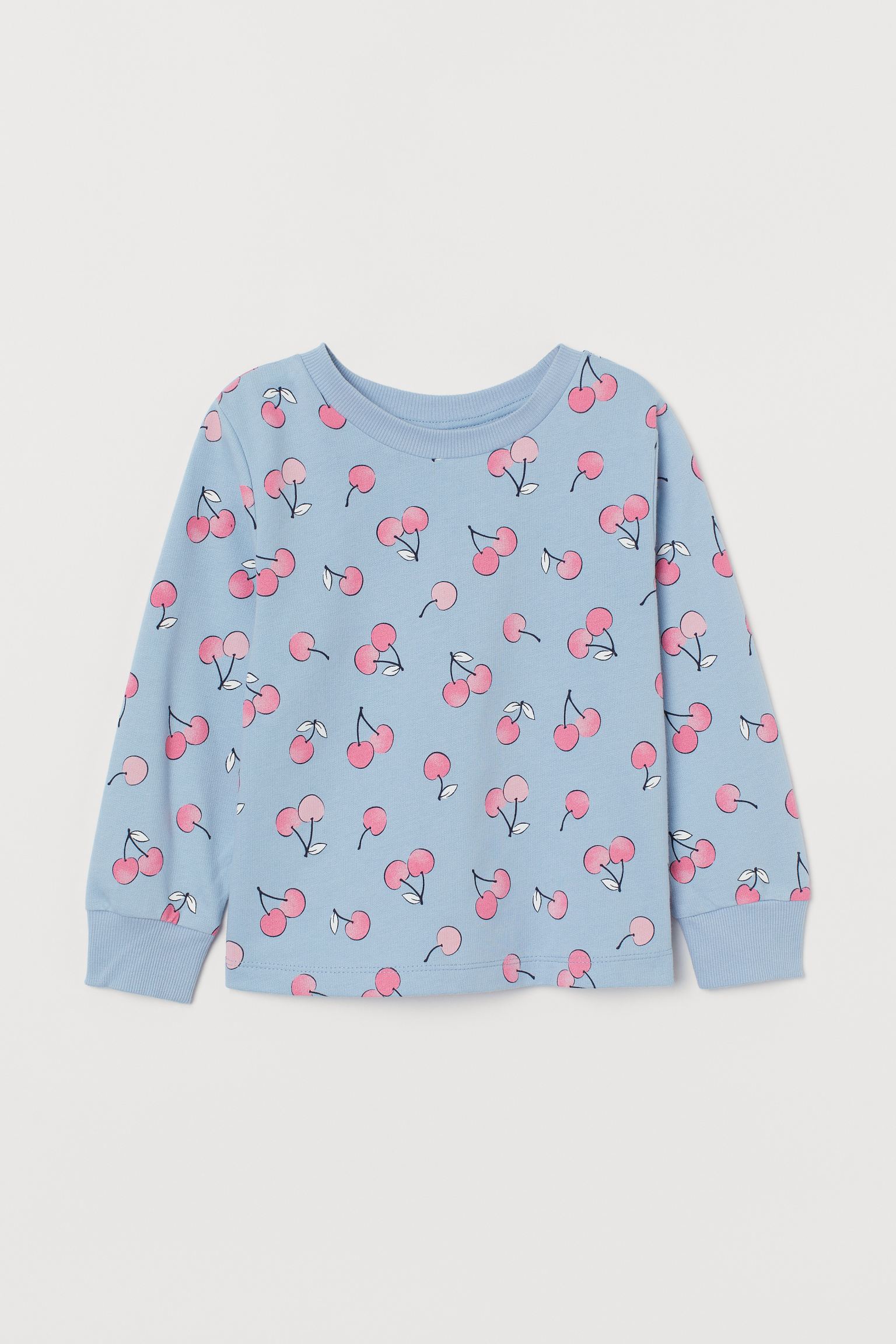 

Свитшот H&M 122 128см голубой вишни 29058757512