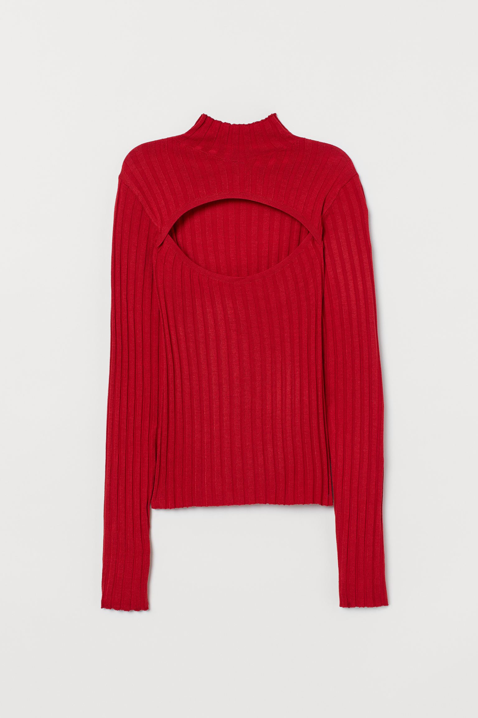 

Джемпер H&M L красный 8067655640