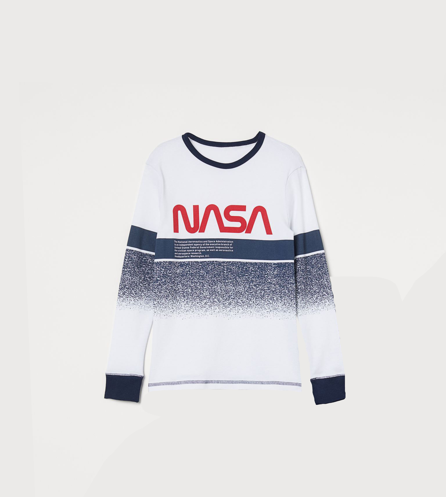 

Лонгслив для сна H&M 158 164см бело синий 70791589822