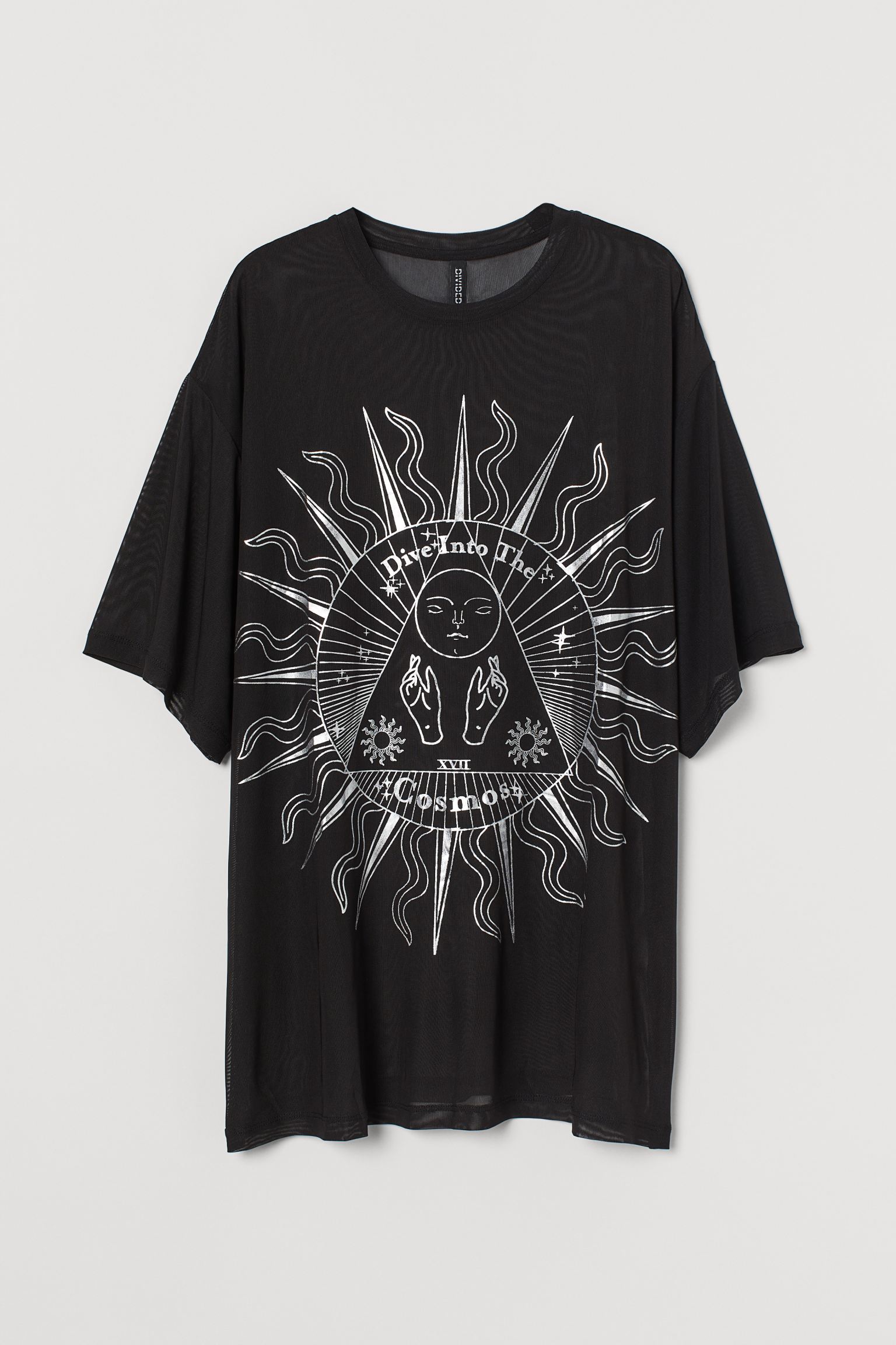 

Футболка H&M S черный 18069263912