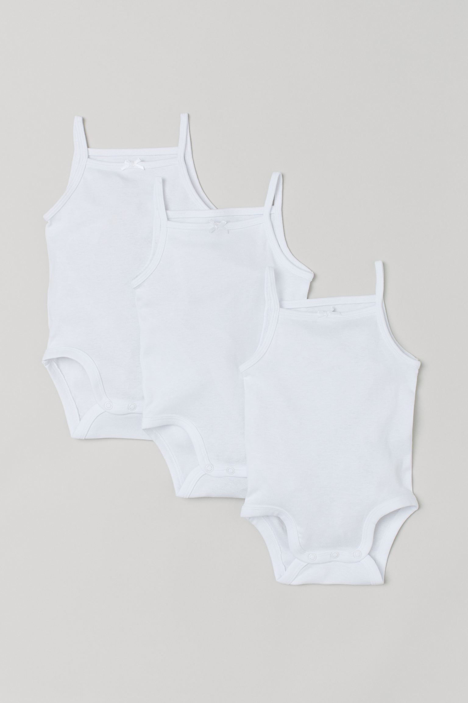 

Боди (3шт) H&M 80см белый 8071467063