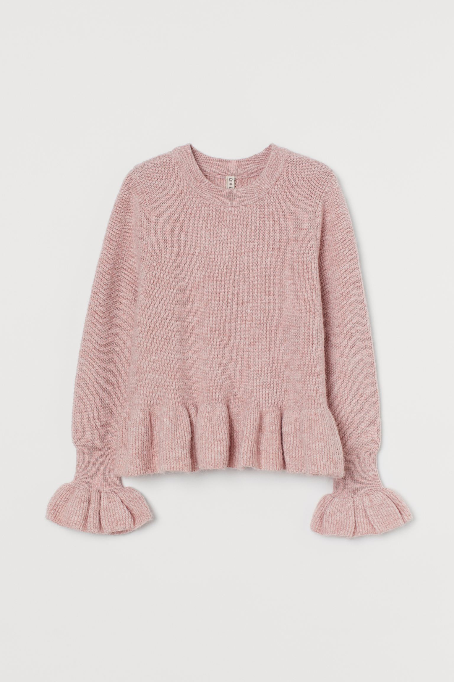 

Джемпер H&M XL розовый меланж 30059032762