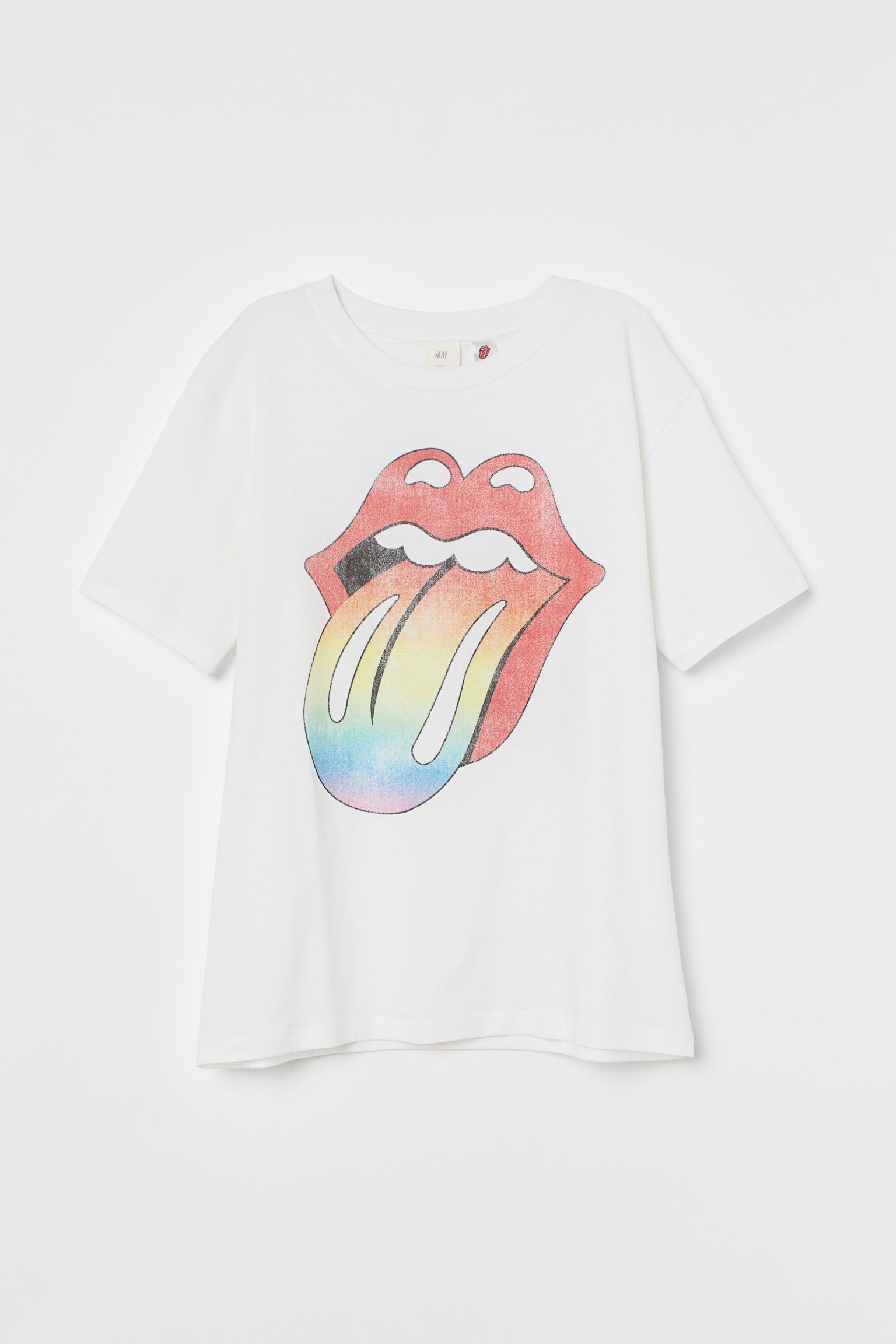 

Футболка H&M  белый принт 7078967002, Футболка H&M XS белый принт 7078967002