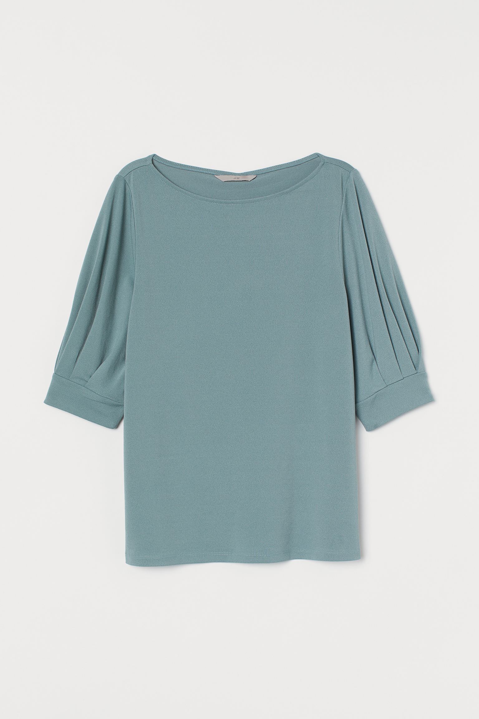

Блуза H&  бледно бирюзовый 8076640741, Блуза H&M M бледно бирюзовый 8076640741