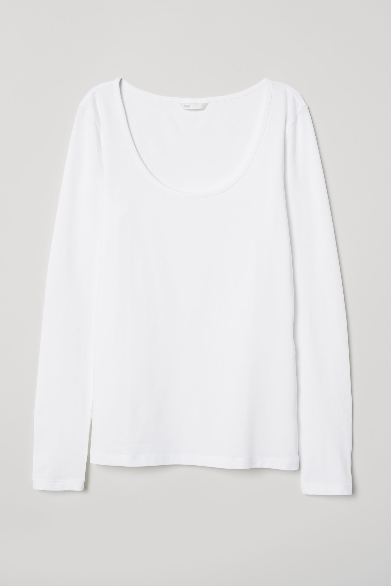 

Лонгслив H&M  белый 26066110248, Лонгслив H&M XL белый 26066110248
