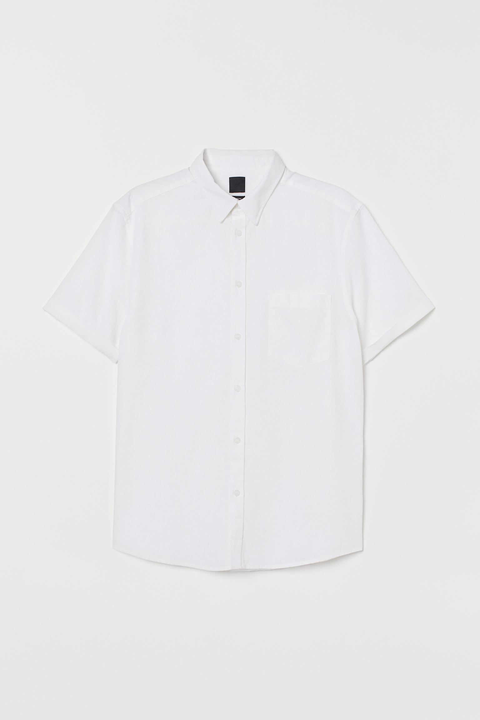 

Рубашка H&  белый 18066401080, Рубашка H&M M белый 18066401080