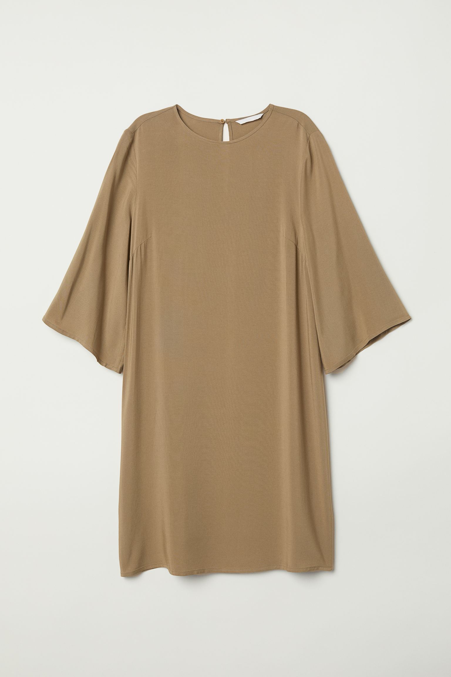 

Платье H&M  светлый хаки 18066183877, Платье H&M 36 светлый хаки 18066183877