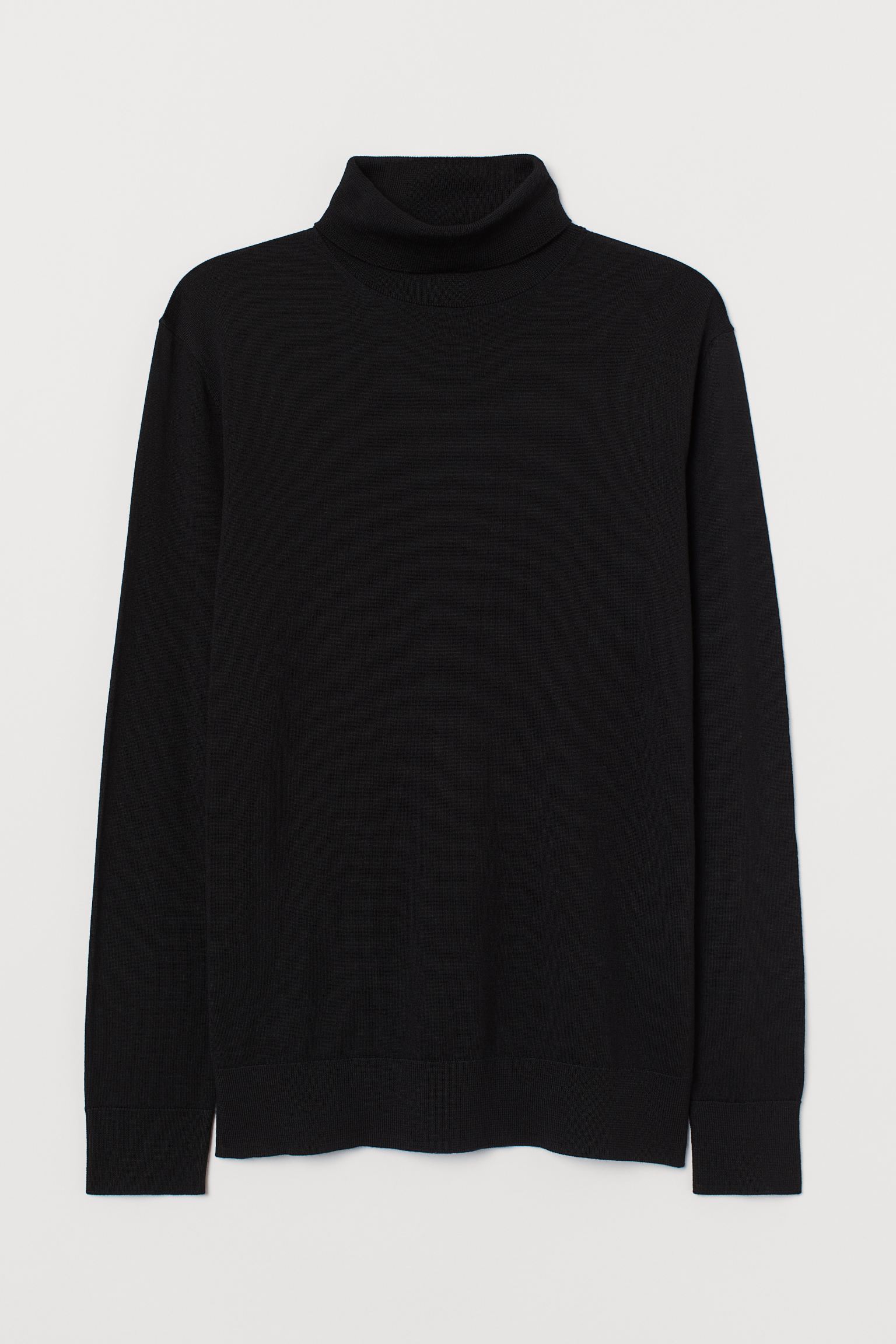

Свитер H&M M черный 7078636922