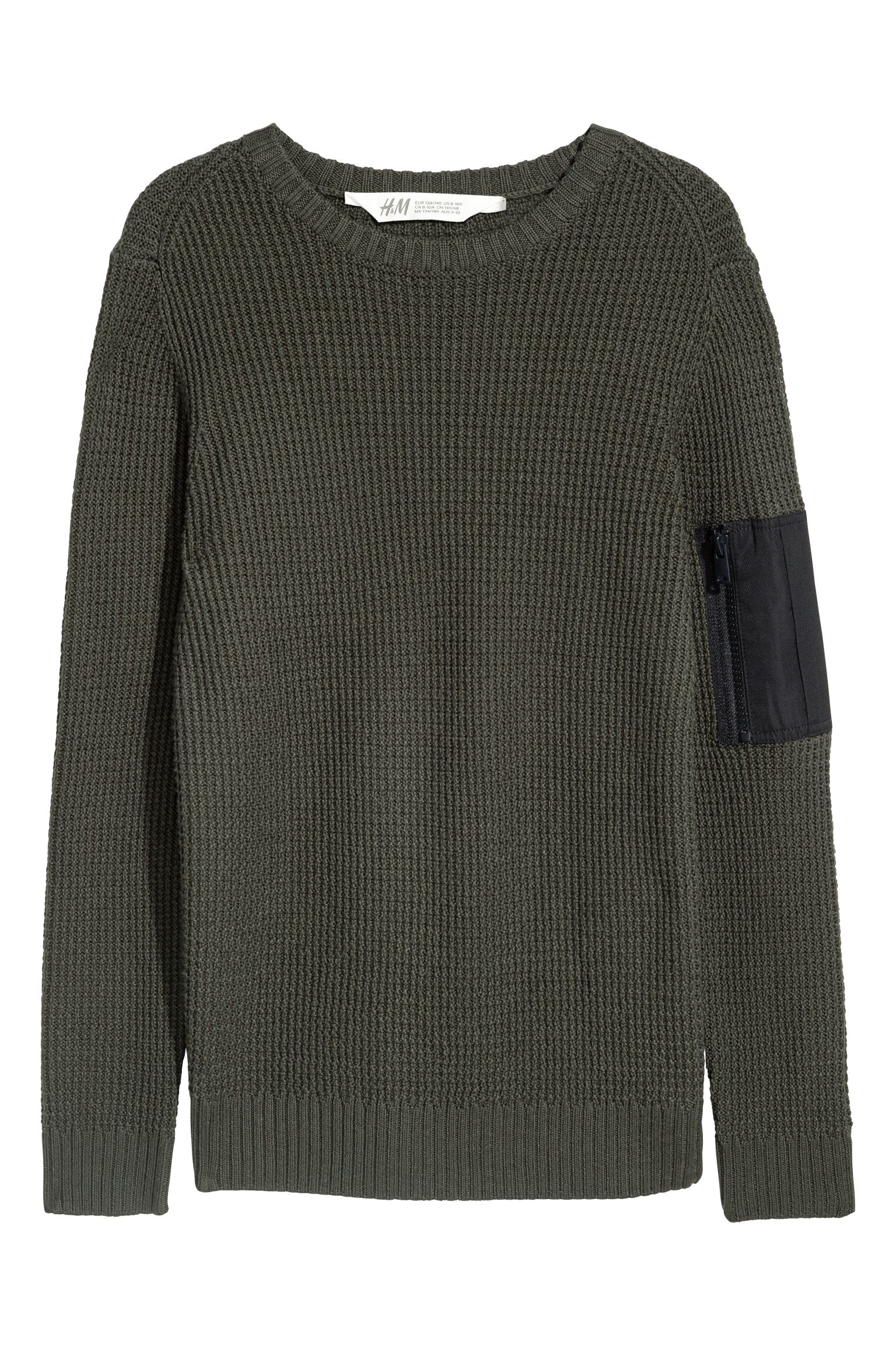 

Джемпер H&M 134 140см хаки 4065000186