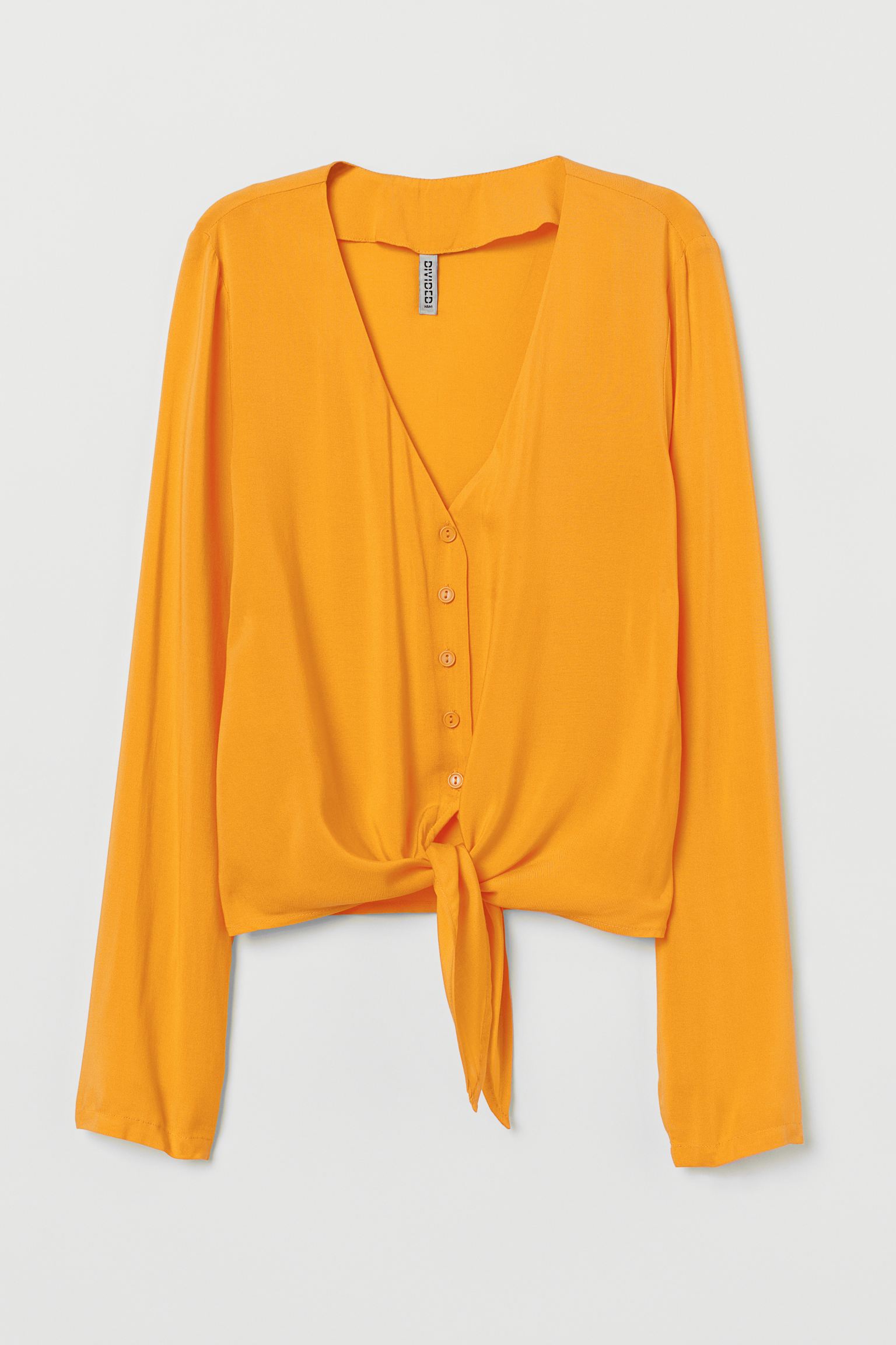

Блуза H&M  желтый 24026771729, Блуза H&M 38 желтый 24026771729
