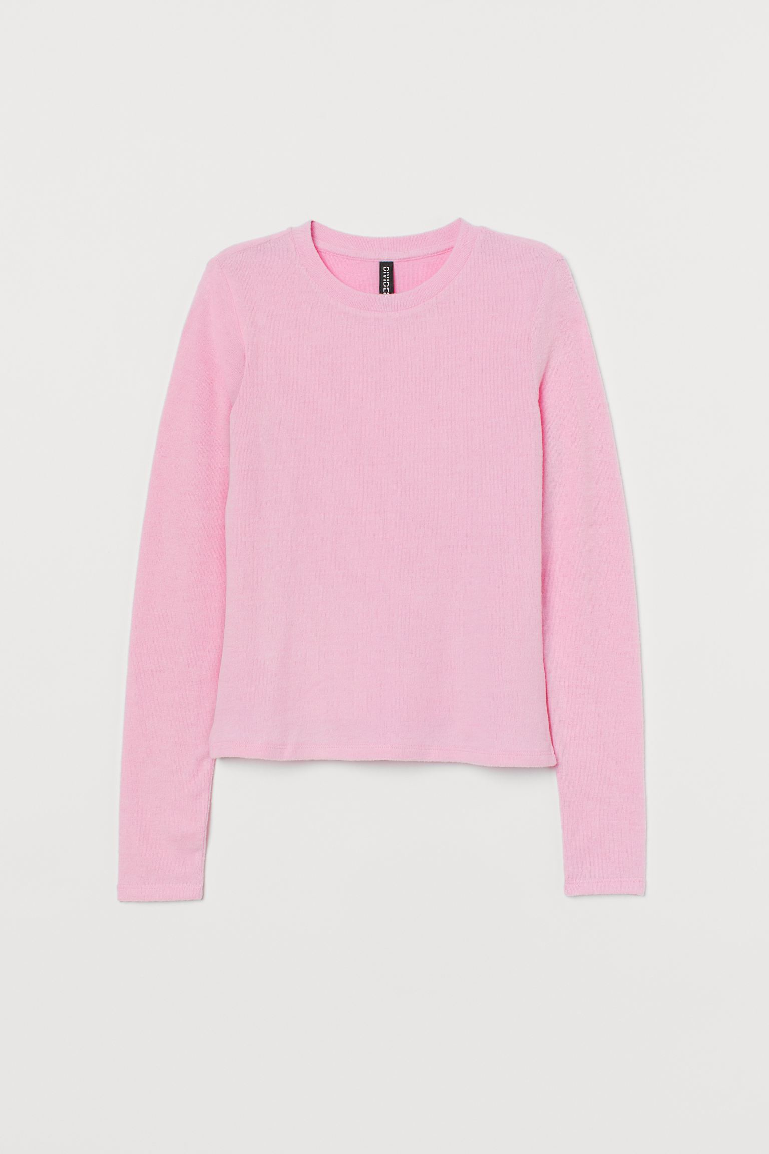 

Лонгслив H&M S светло розовый 6078062481