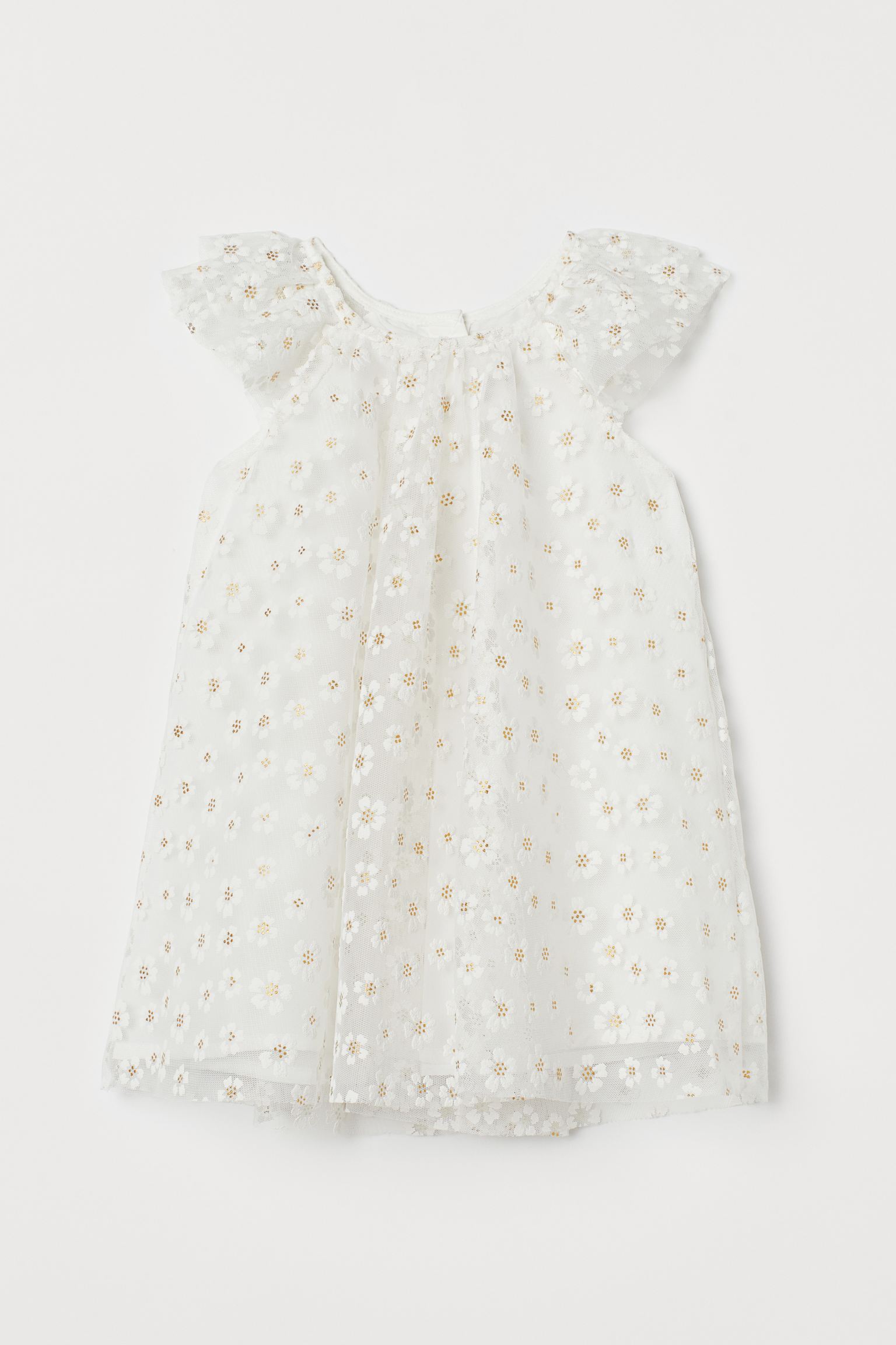 

Платье H&M 68см белый цветы 18068567721