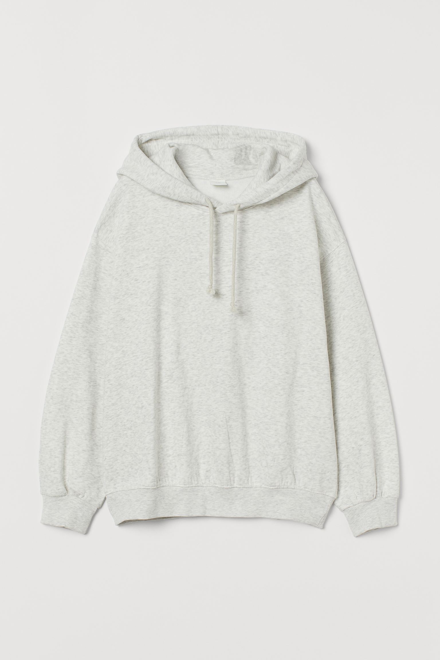

Худи H&M L светло серый меланж 3079256662
