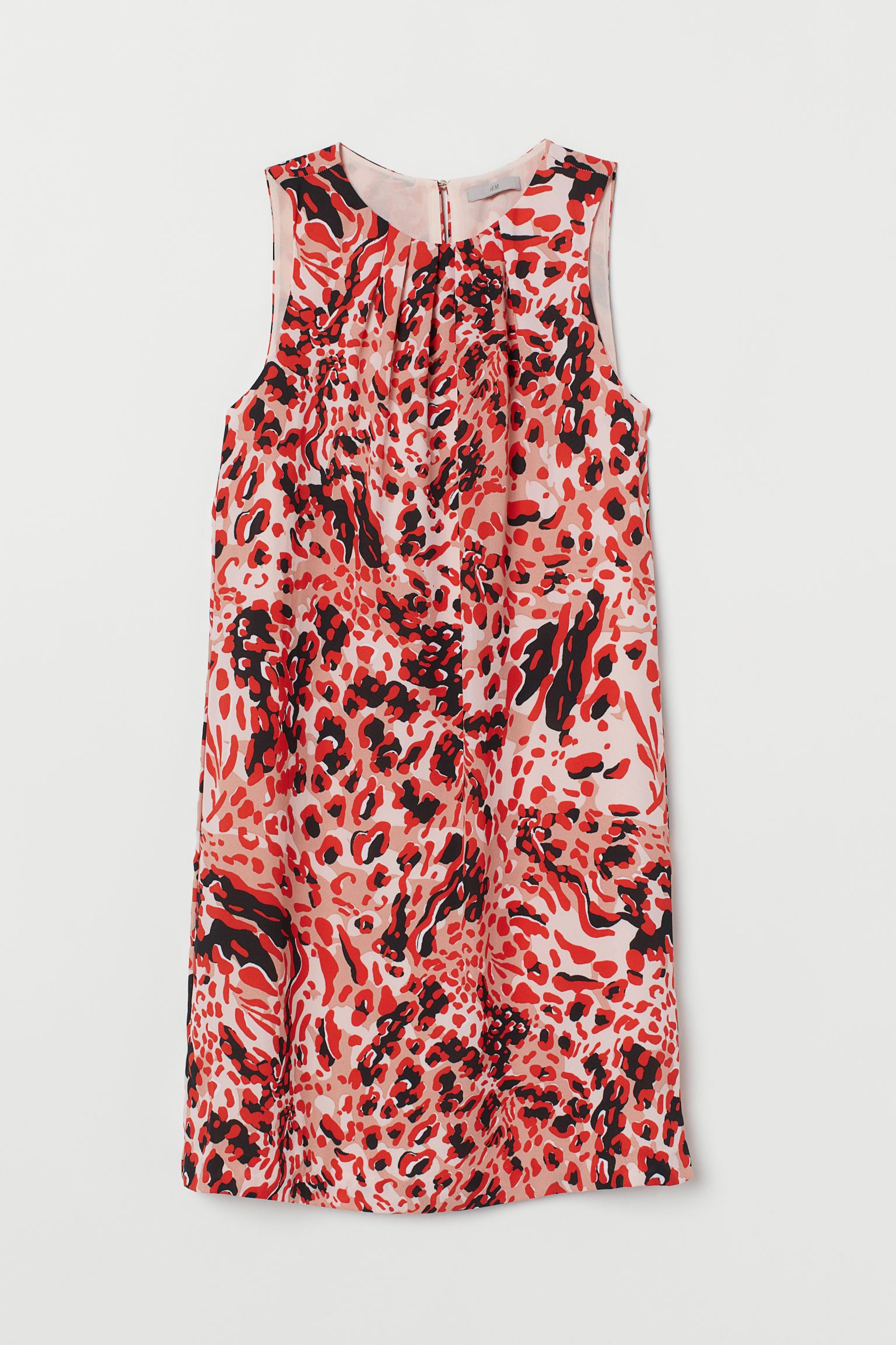 

Платье H&M  бежево красный 9065688389, Платье H&M 32 бежево красный 9065688389