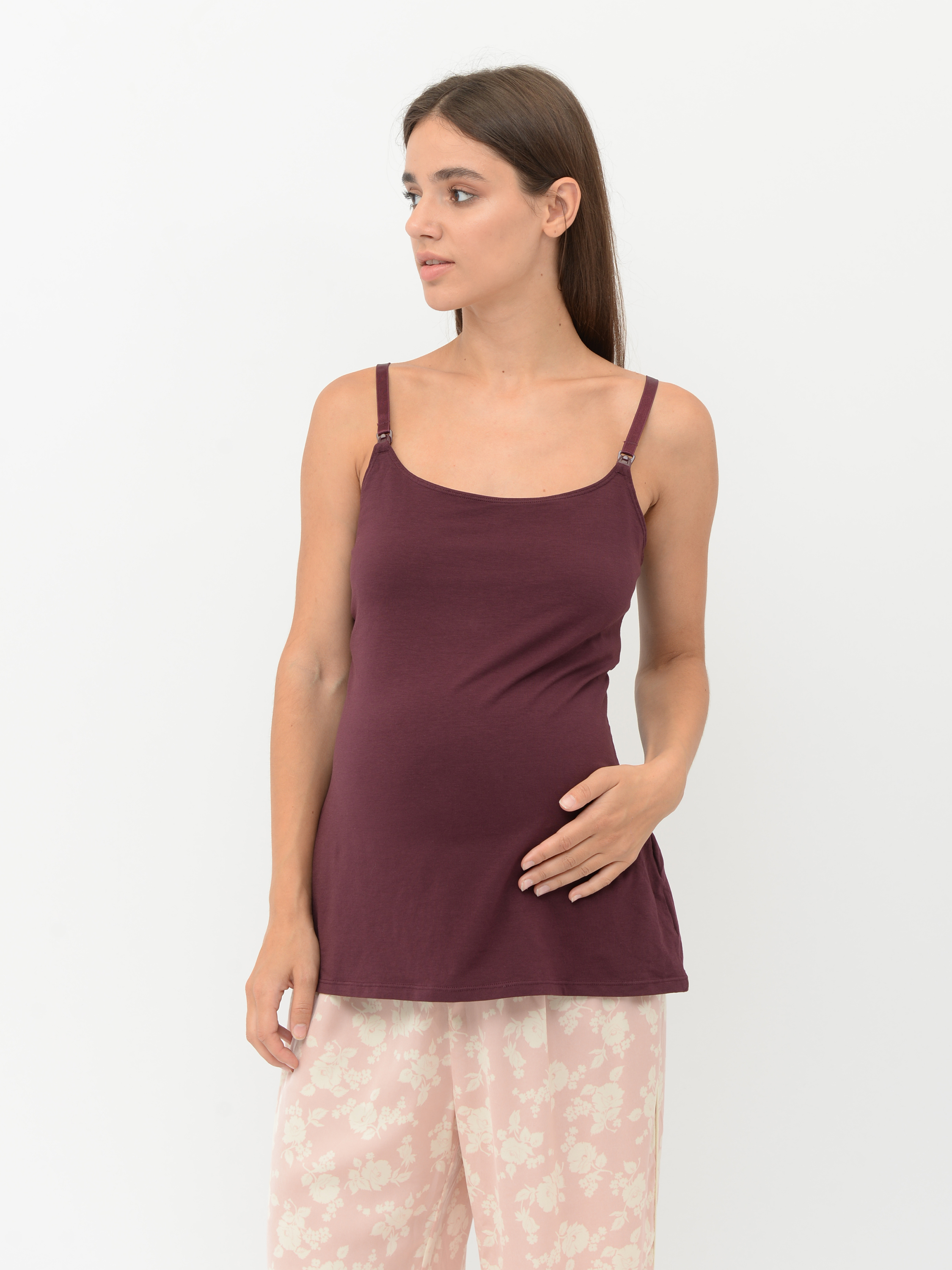 

Майка для беременных H&M S сливовый 5341649