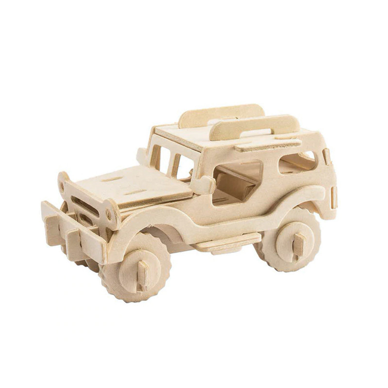 

Деревянный 3D конструктор Robotime JP232 Джип (F_5826-19308)