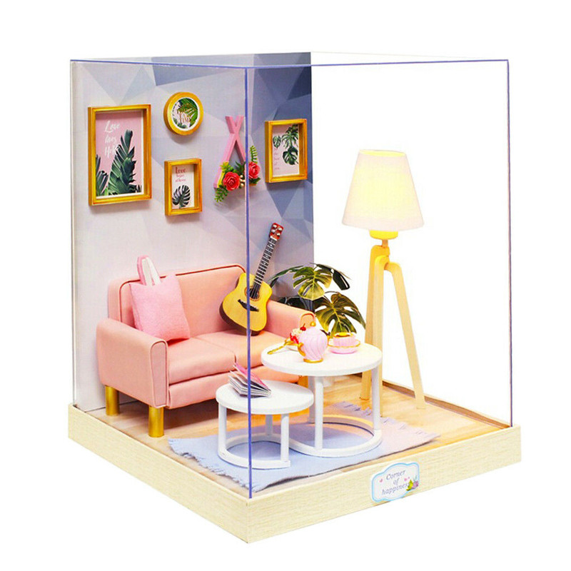 

3D Румбокс кукольный дом конструктор DIY Cute Room BT-025 Творческий мир 23*23*27,5см (F_7266-22888)
