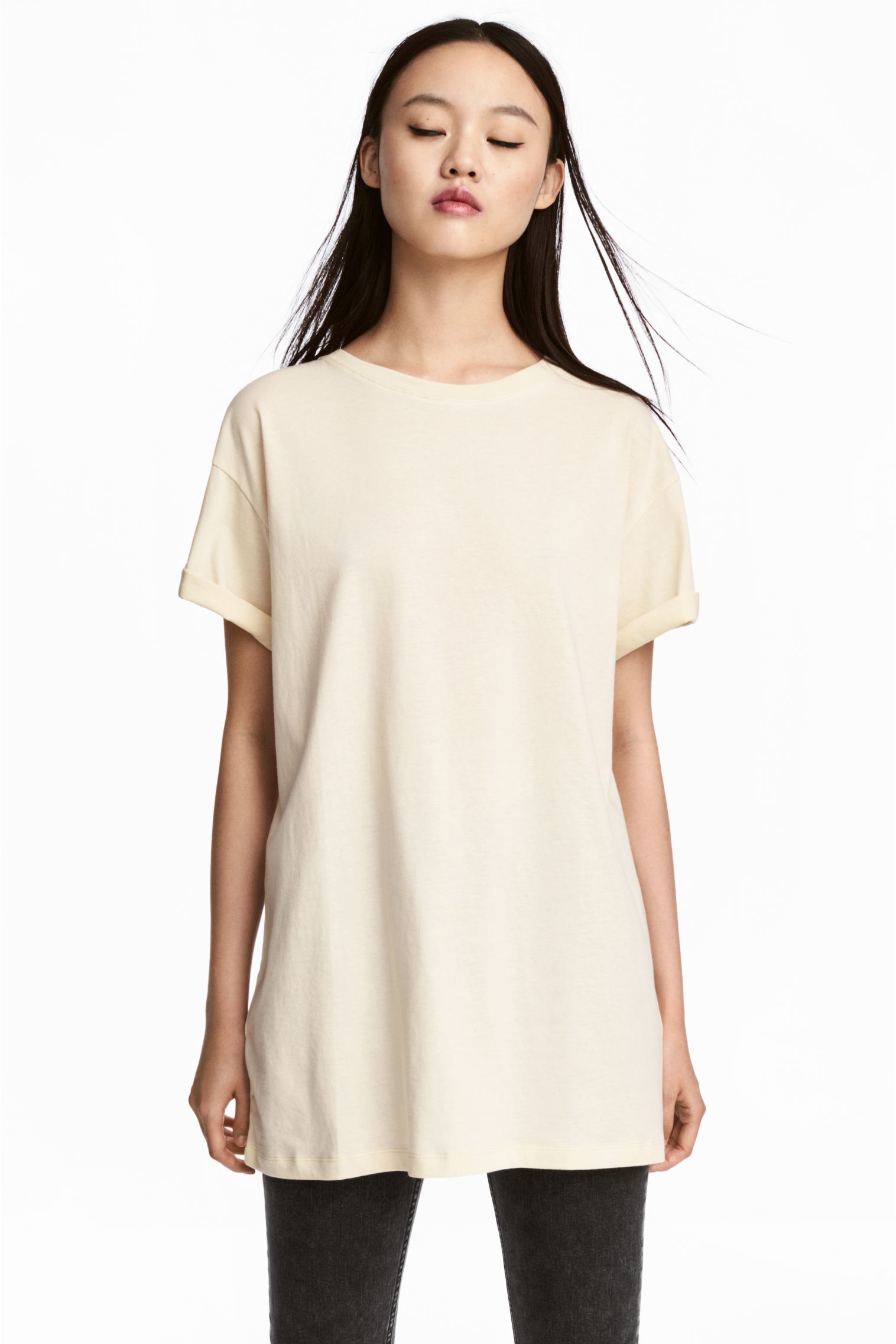 

Футболка H&M XS кремовый 15065231326