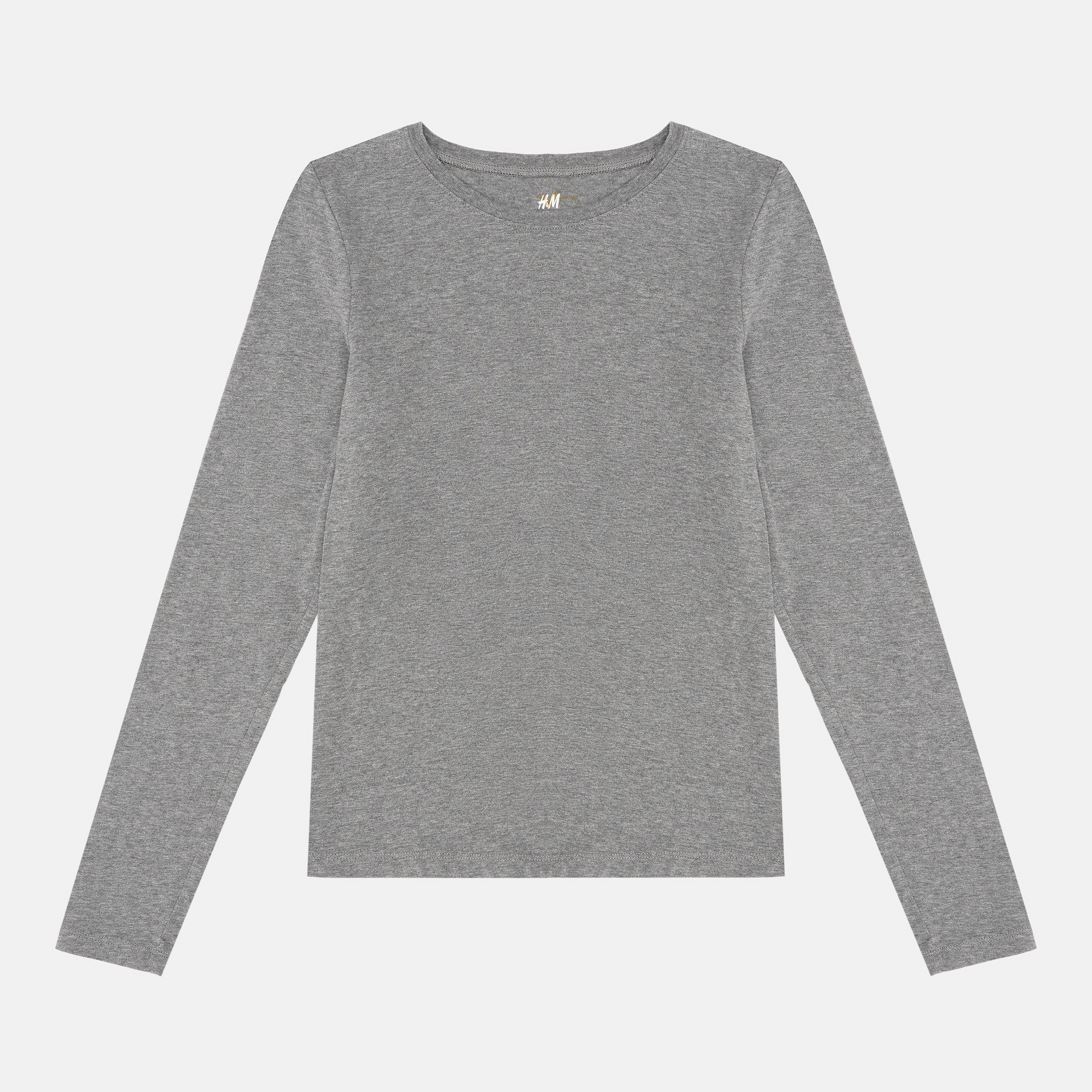 

Лонгслив H&M 158 164см серый 4048547932