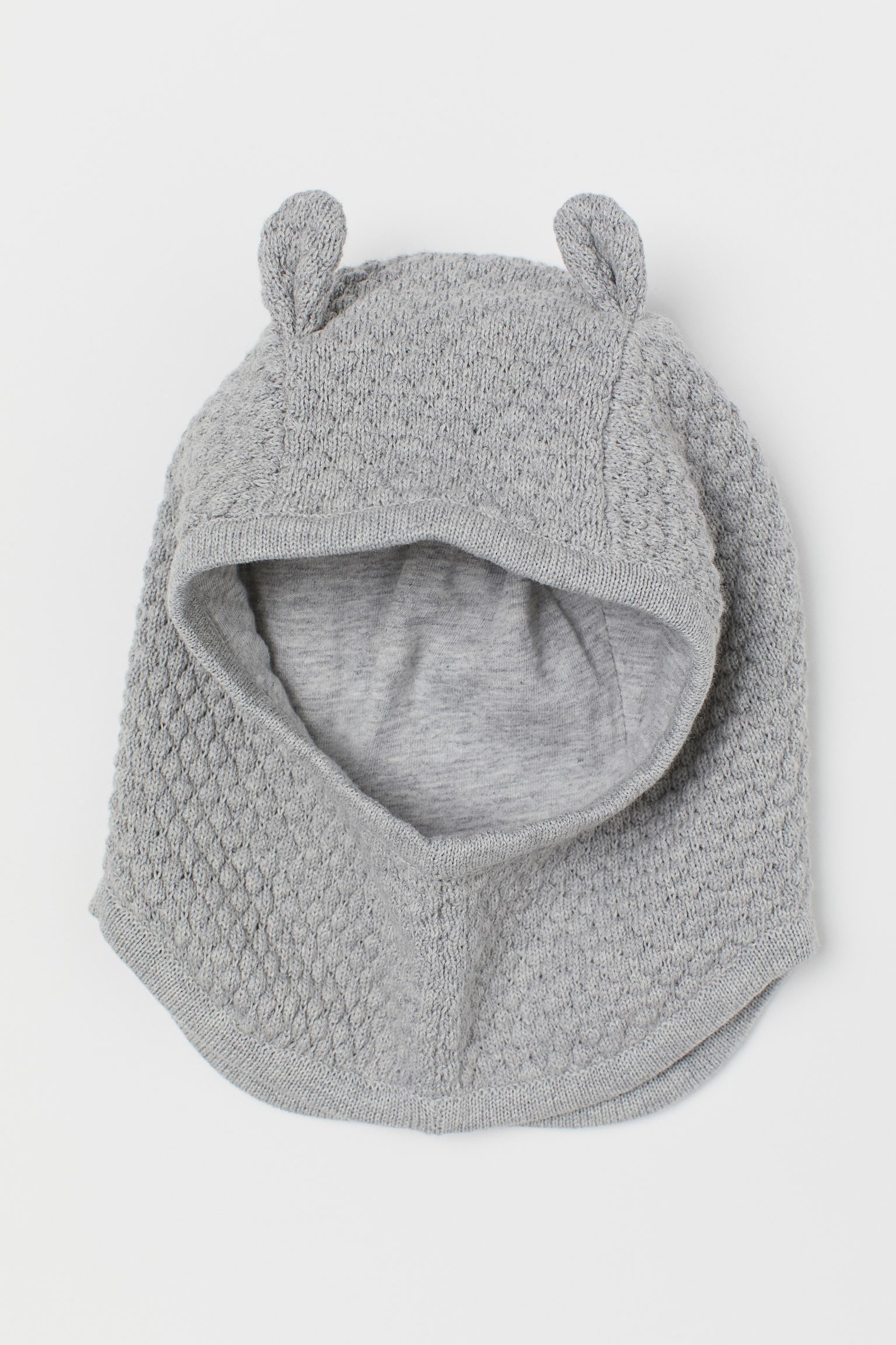 

Шапка H&M 86 92см (49) серый 15076640240
