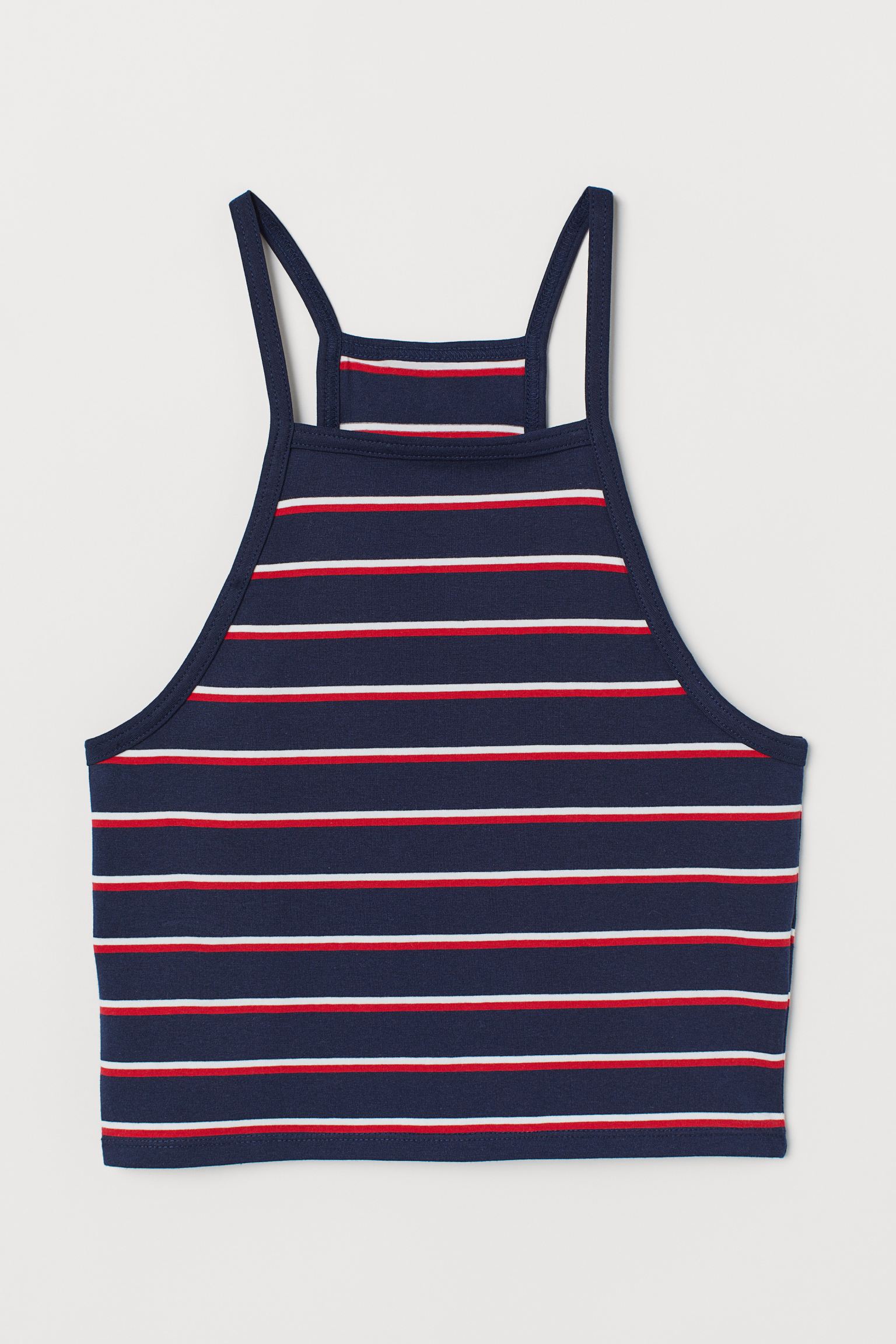 

Топ H&M  темно синий полоска 7073772779, Топ H&M XS темно синий полоска 7073772779