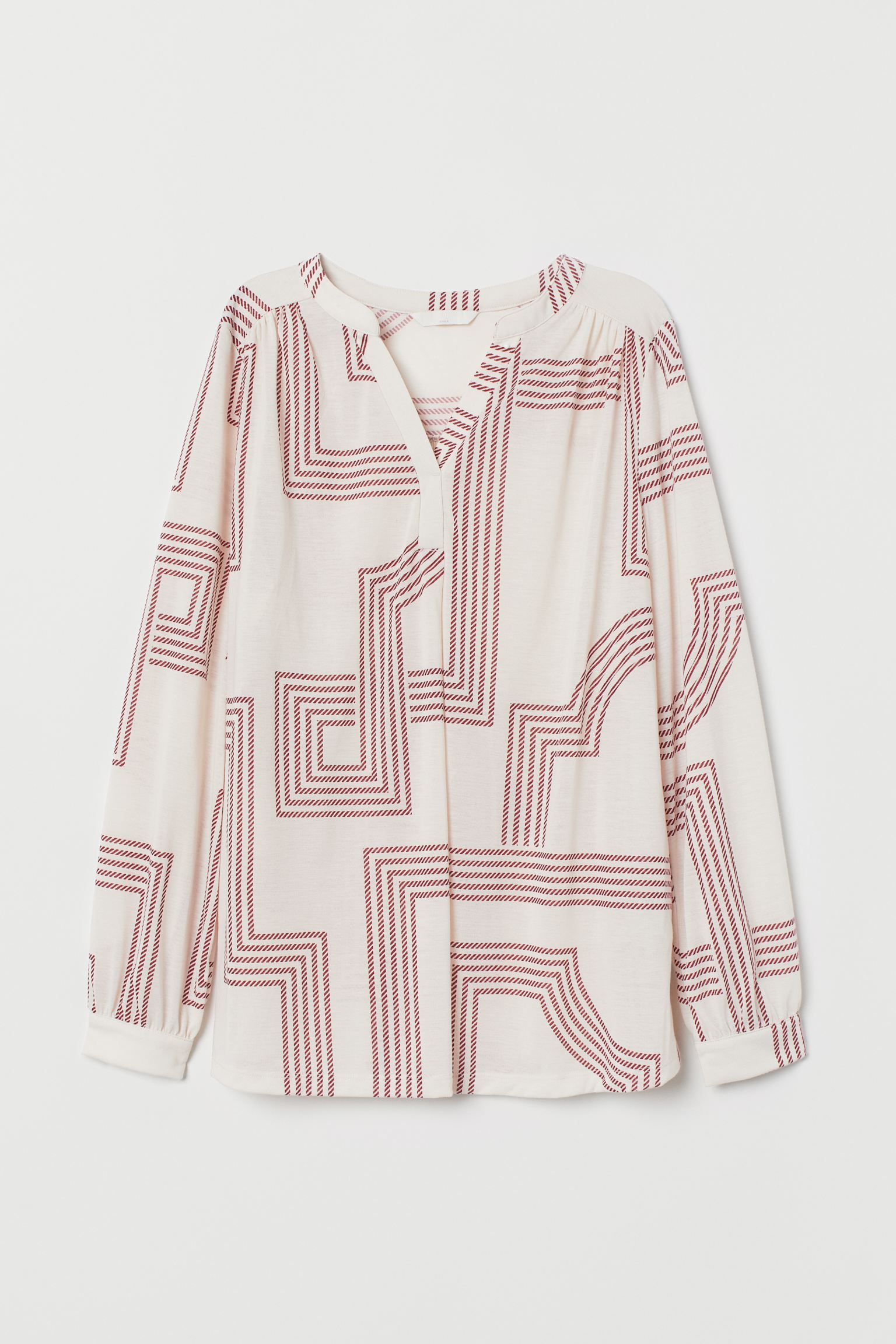 

Блуза для беременных H&M  молочный узор 22068046590, Блуза для беременных H&M XS молочный узор 22068046590