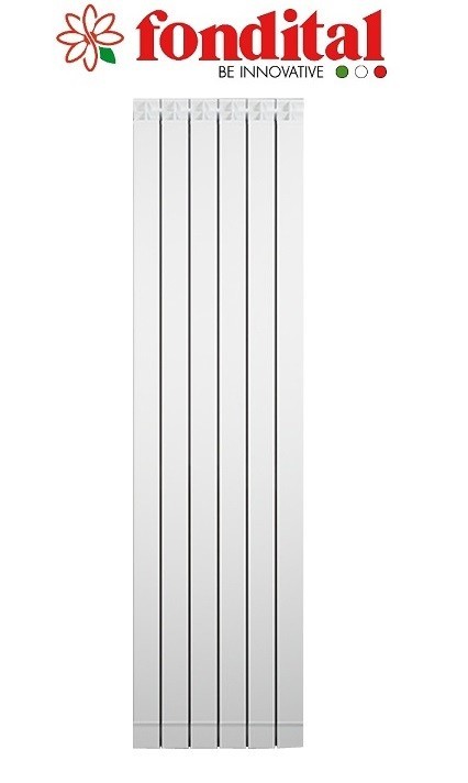 

Алюминиевый радиатор FONDITAL GARDA Dual Aleternum 1000/80 1066/80/88мм 1секция Белый