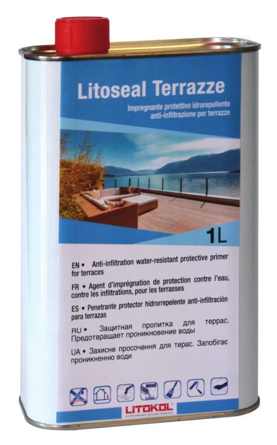 

Защитная пропитка для террас Litokol LITOSEAL TERRAZZE LTSTRZ0121 1 л