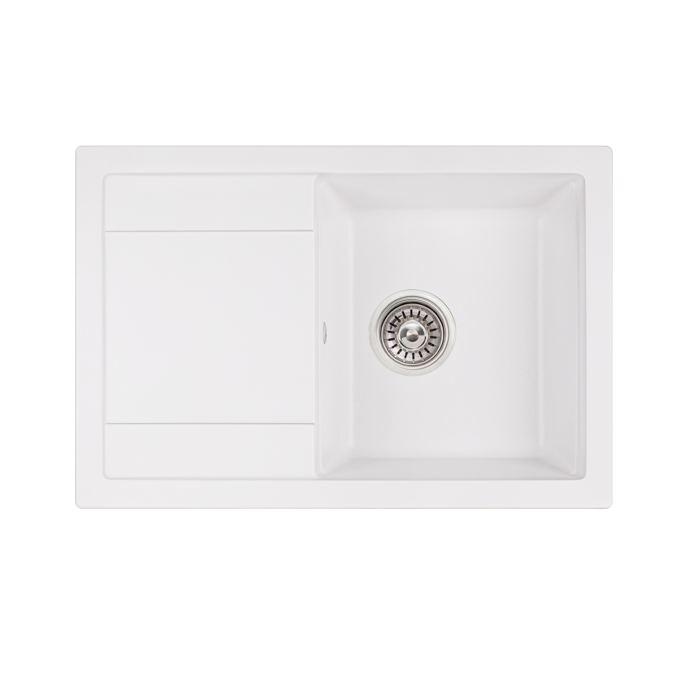 

Кухонная мойка Qtap CS 7449 WHI (QT7449WHI650)
