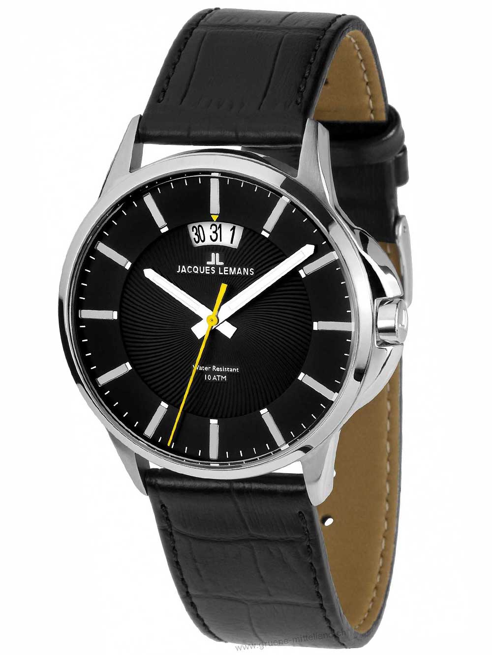 

Часы Jacques Lemans 1-1540A Sydney Herren 42mm 10ATM