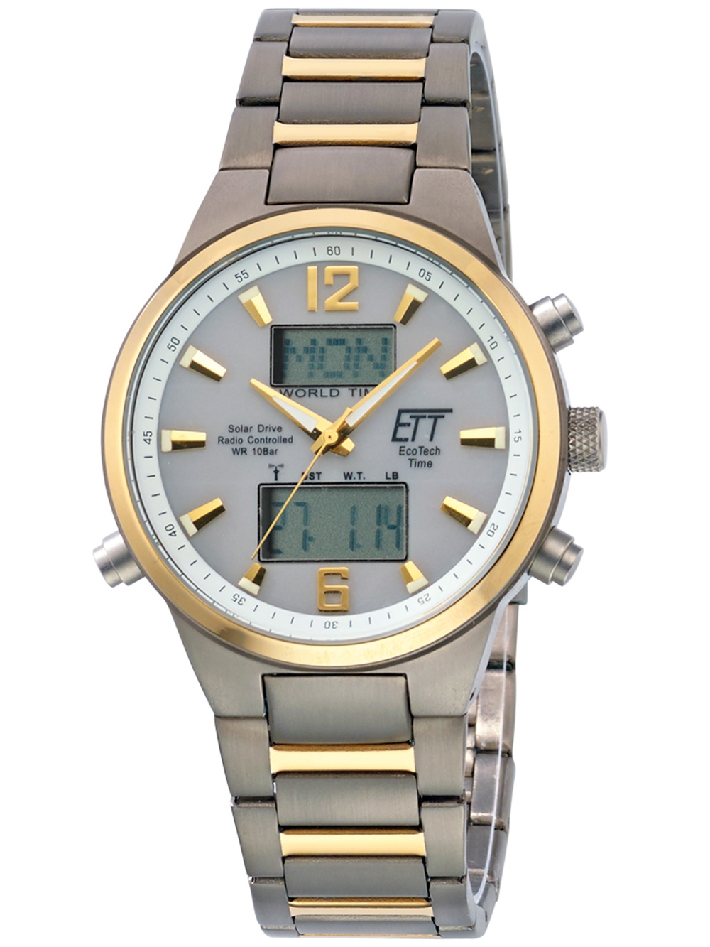 

Часы ETT EGT-11323-10M Solar Drive Funk Everest II Titan Chrono 40mm