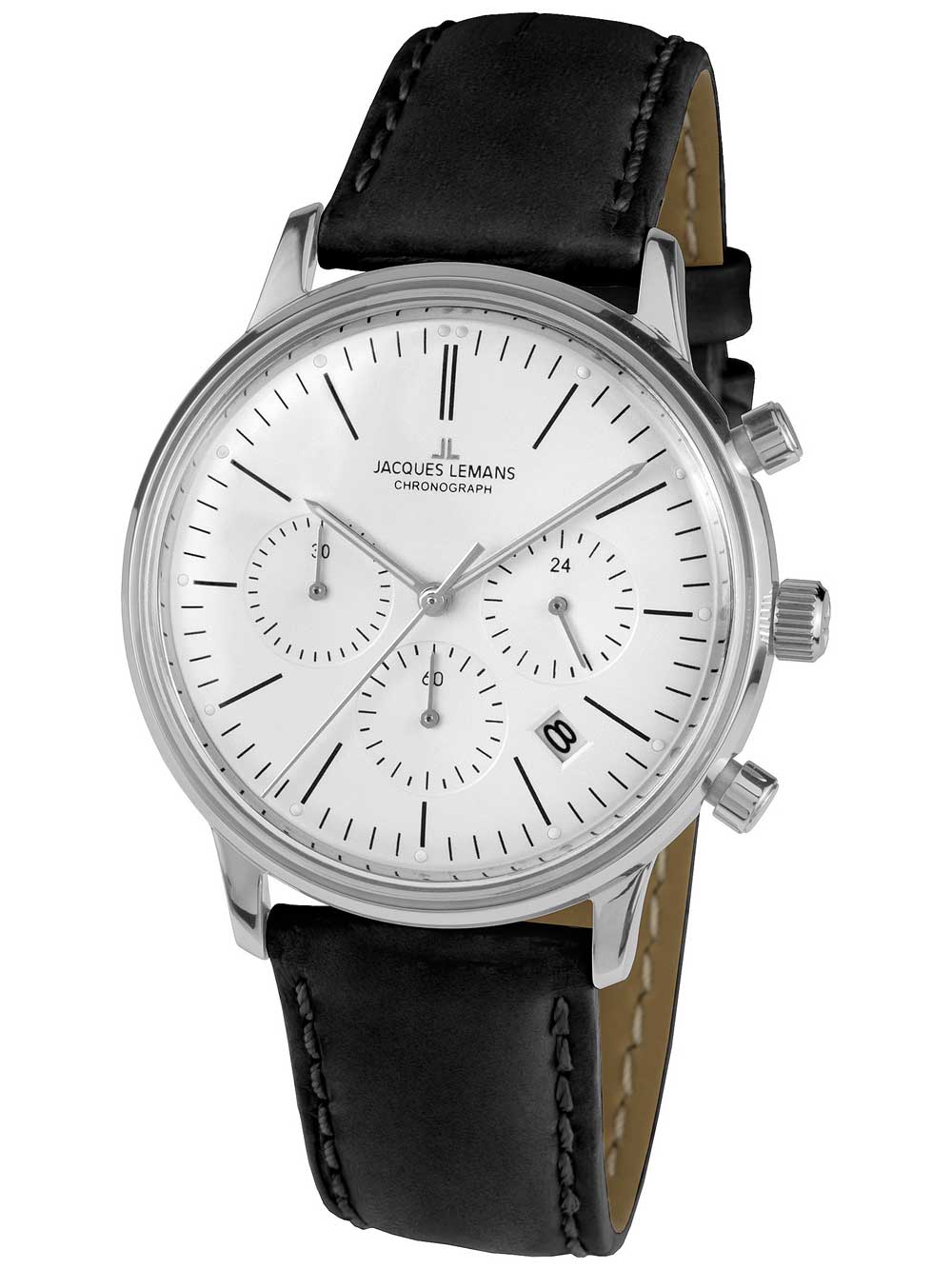 

Часы Jacques Lemans N-209ZB Retro Classic Chronograph Unisex 39mm 5ATM