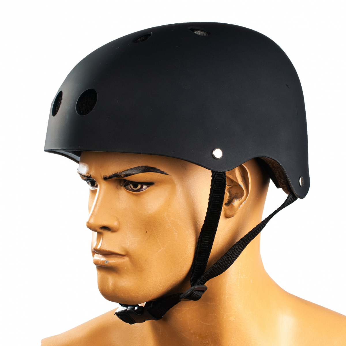 

Шлем Bavarsport BS06 для трюковых самокатов, скейтов, пеннибордов размер (S) черный