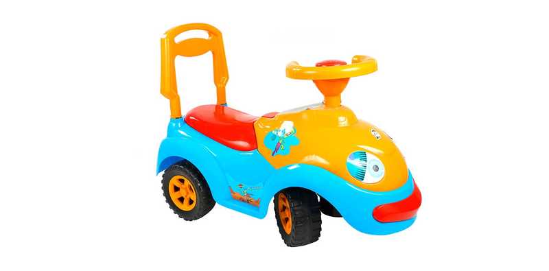 

Каталка Луноходик 174 цвет голубой, "ORION"