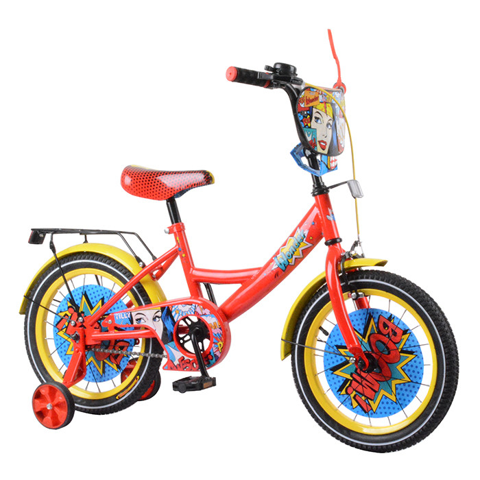 

Велосипед TILLY Wonder 16" T-216219 Red/Yellow