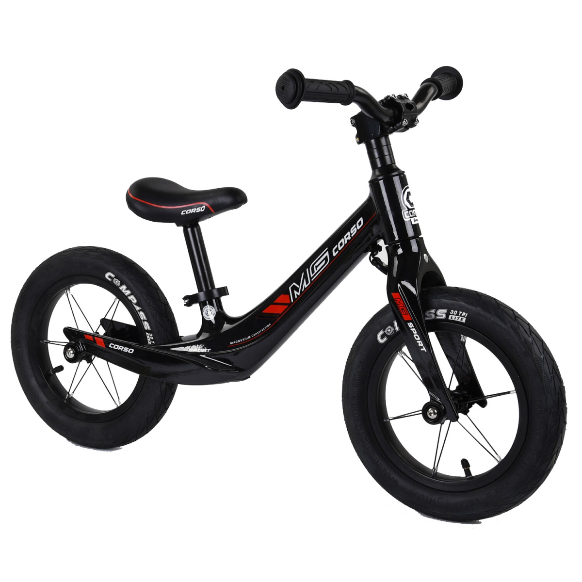 

Беговел CORSO MG Sport 36267 12" Черный